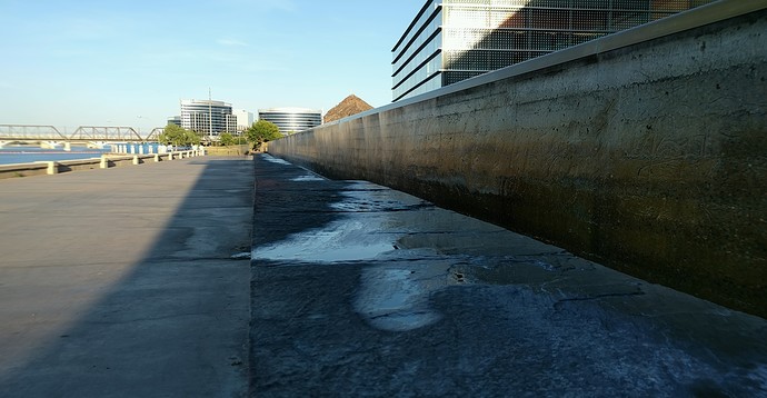 Aligned and averaged image stack