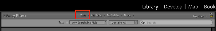 Lightroom Library screenshot