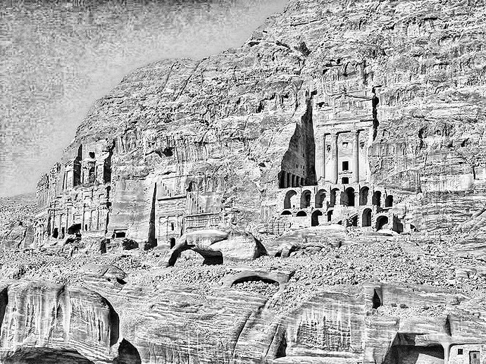 GIMP Colors → Desaturate → Color to Gray. (1)