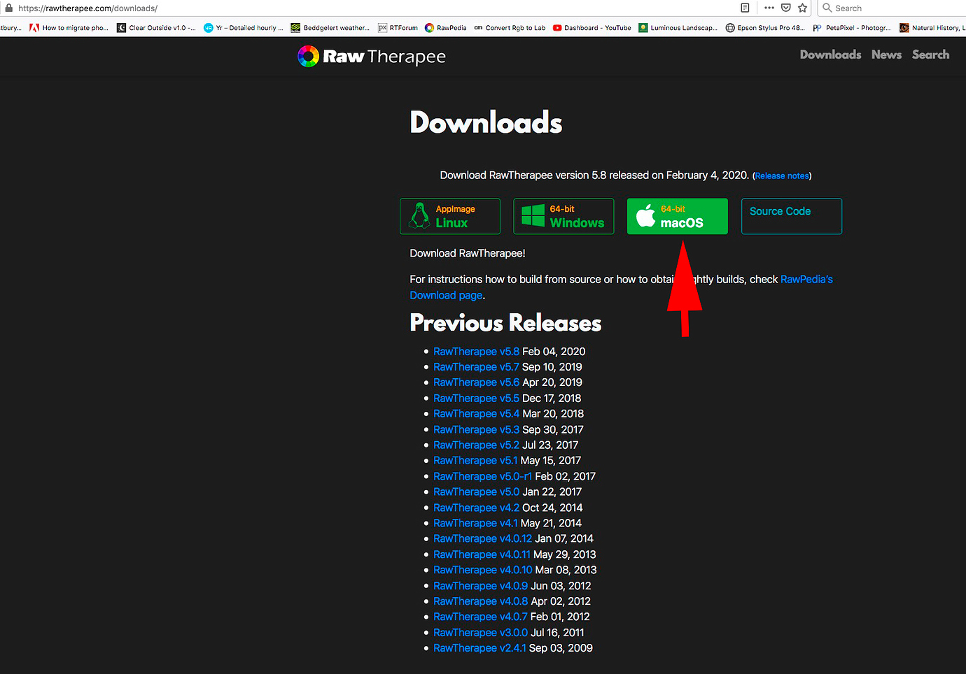rawtherapee for mac rawtherapee for mac