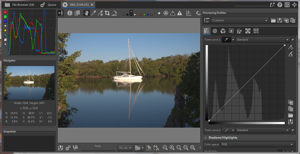 How to develop photo when the subject is the brightest highlights