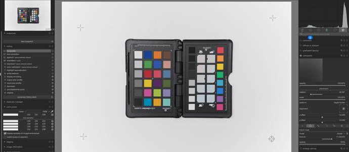 After (blended mask)