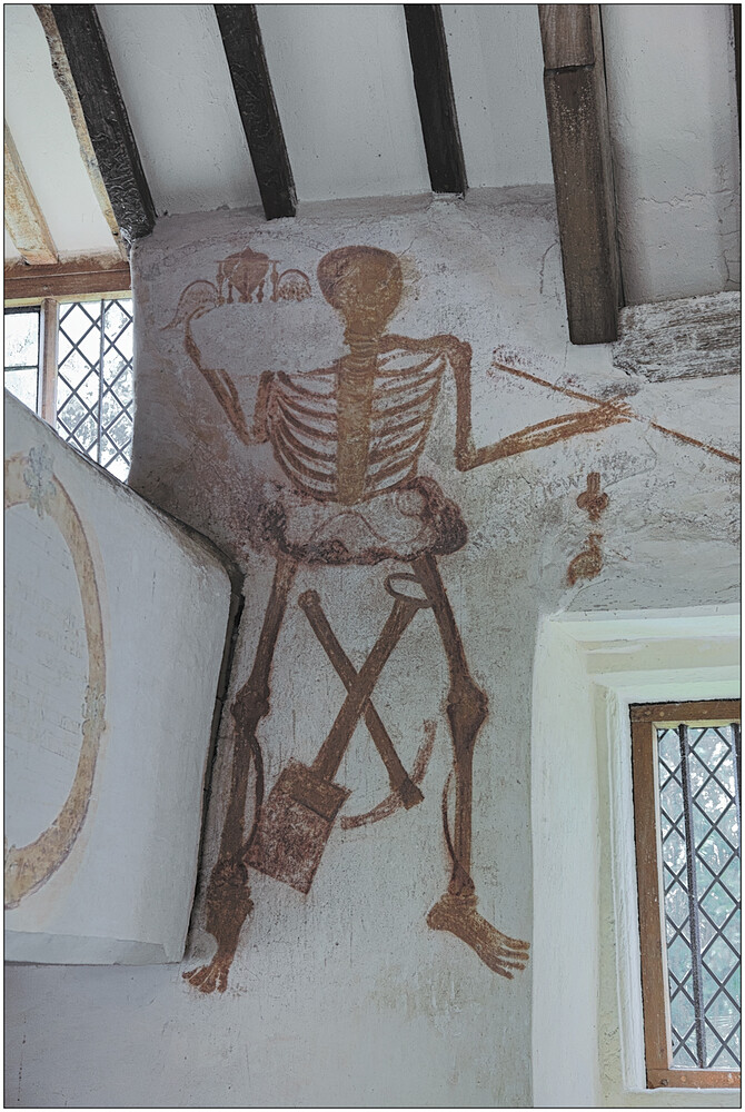 LLANGAR - C18th, 10ft tall. Don't forget, most of the populace couldn't read then.