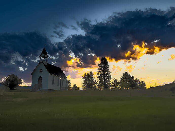 Church at Sunrise - P7010001-hdr-2025.07.01_01