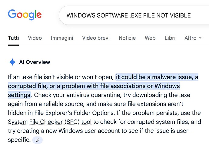 EXE_NOT_VISIBLE