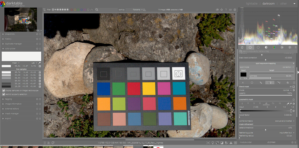 Jz masking channel...dumb question.... darktable discuss.pixls.us