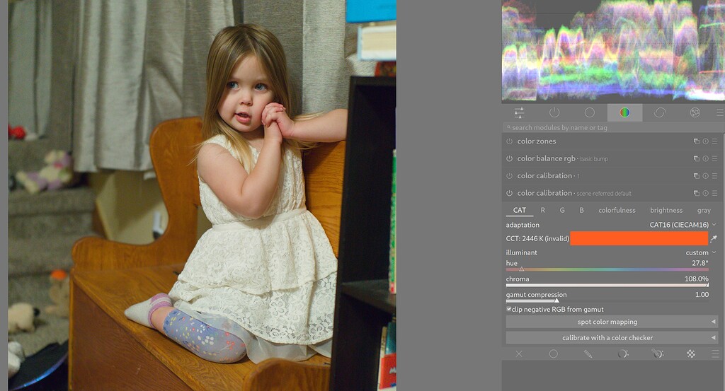 Small step in understanding Color Calibration darktable discuss