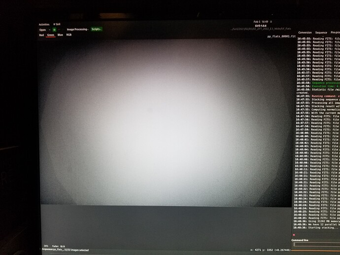 Bias Sequence with Cross Talk Artifact