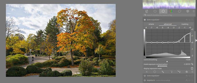 2nd TE without detail preservation