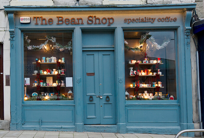 Specialist coffees and teas