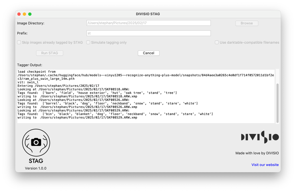 STAG – an open source tool for automatic image tagging - Software ...