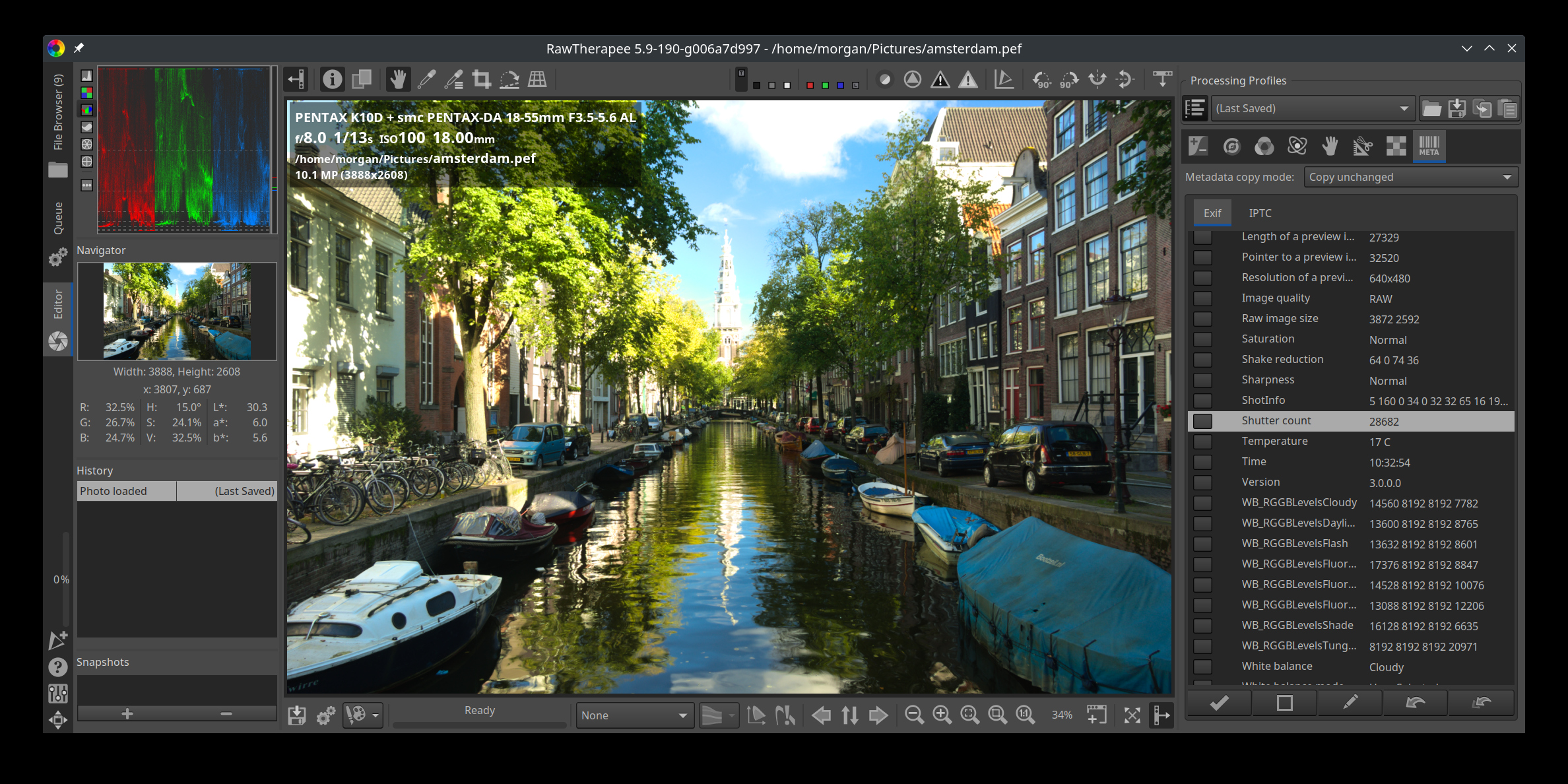 Shutter Count EXIF Software discuss.pixls.us
