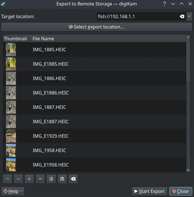 Remote Export Plugin