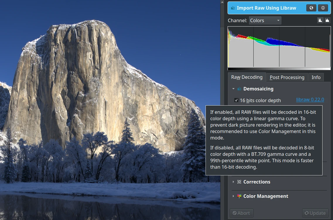 Image Editor 16 bits
