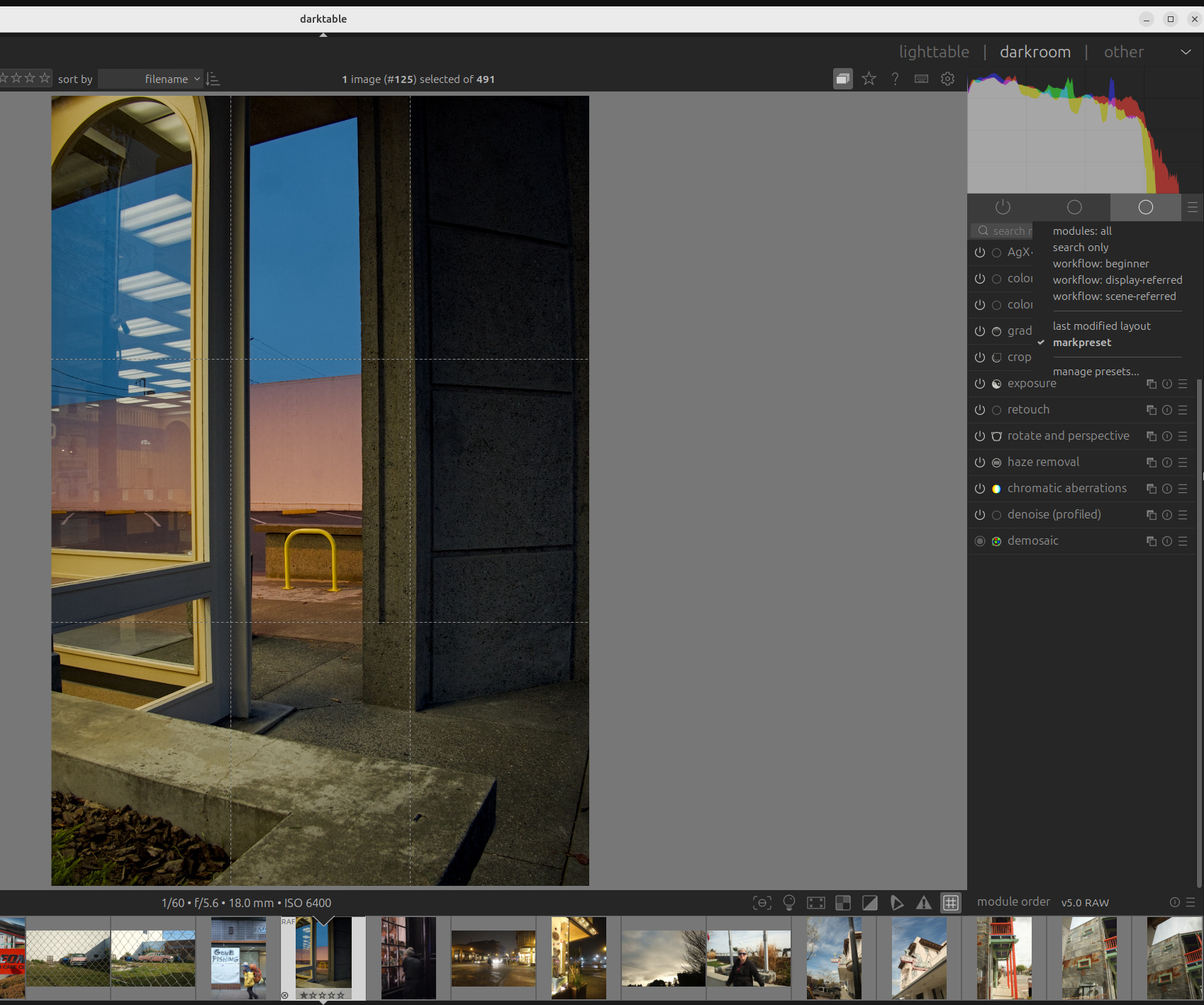 Keeping Modules In One List - All the time?? - darktable - discuss.pixls.us
