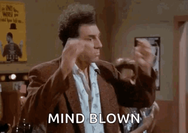 Kramer is mind blown.