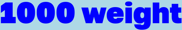 1000_weight