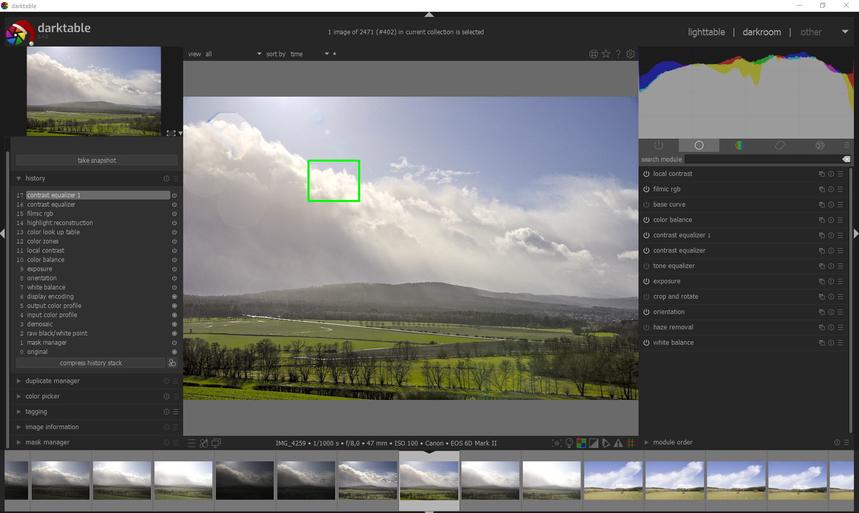 Rendering differs depending on zoom level darktable discuss.pixls.us