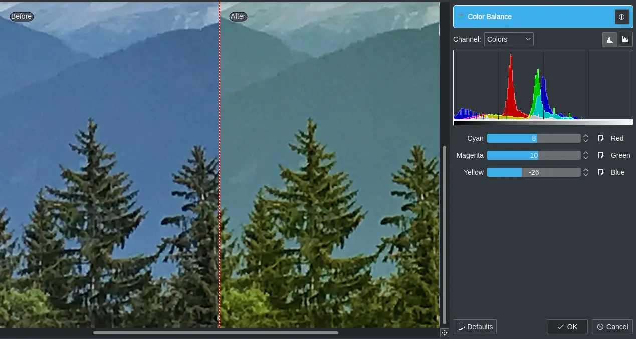 Color Balance Plugin
